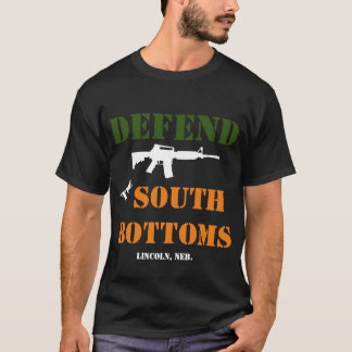 T-shirt Défendre le sud du bas du tricolore irlandais Tee