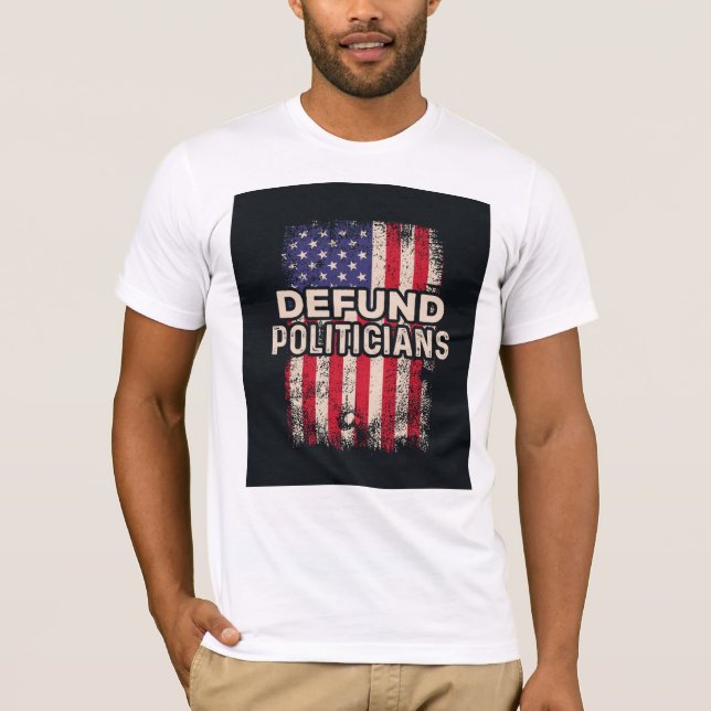 T-shirt Défendre les politiciens (Devant)