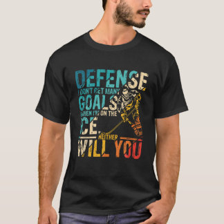 T-shirt Défense Je n'ai pas beaucoup d'objectifs et quand