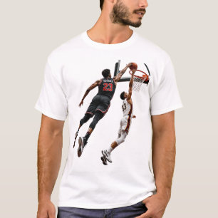 T-shirt Défenseur 23 Blocage de tir Action Sports Basket-b