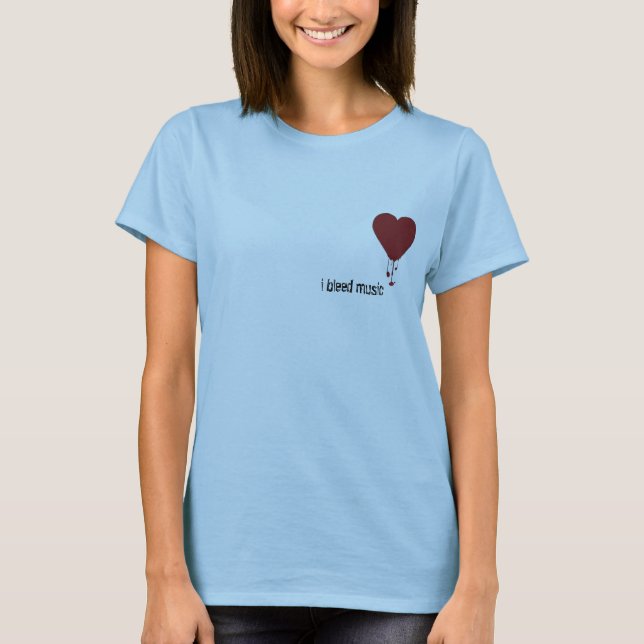 T-shirt Défenseur de la veuve et de l'orphelin, je saigne (Devant)