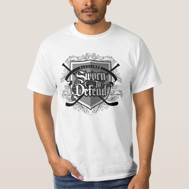T-Shirt (Défenseur Du Hockey) assermenté (Devant)