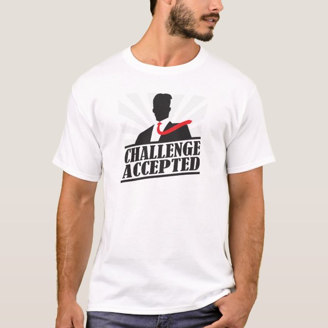 T-shirt Défi accepté (Devant)