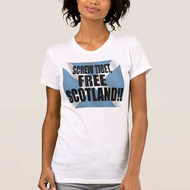 T-shirt Défi au soin, ECOSSE LIBRE ! ! (Devant)
