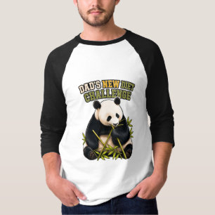 T-shirt Défi de régime de papa Funny Panda