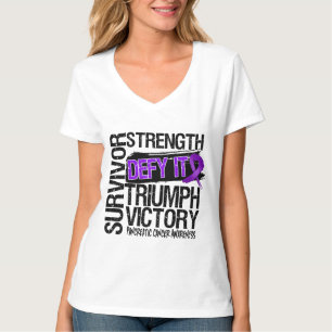 T-shirt Défi de survivant de Cancer pancréatique il