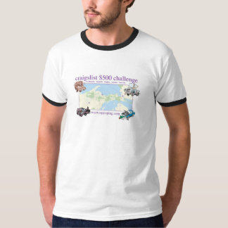T-shirt Défi d'UPJeeping Craigslist