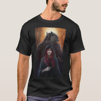 T-shirt Défi rouge à tomber dans la pièce en t Ver1
