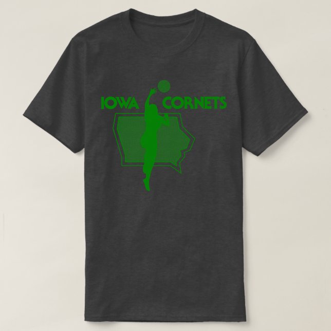 T-shirt Déficit Iowa Cornets WBA 1978 (Design devant)