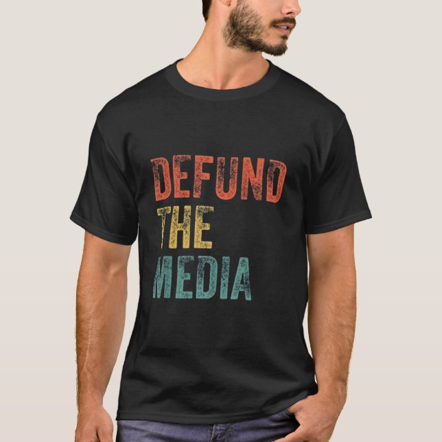 T-SHIRT DÉFIER LES MÉDIAS (Devant)