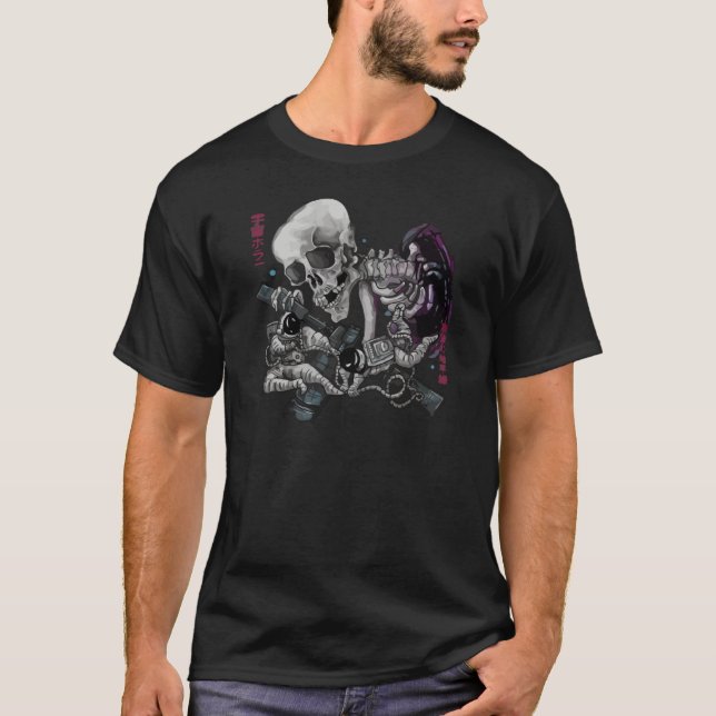 T-shirt Défier l'horizon de l'événement (Devant)