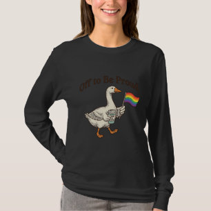 T-shirt Défilé de la fierté de l'oie fière Design de T-shi