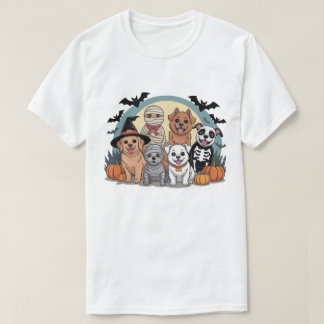 T-shirt Défilé des Pups d'Halloween