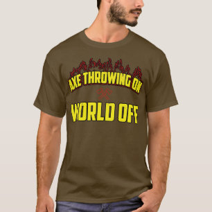 T-shirt Défilement De X Sur Le Monde