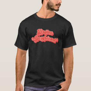 T-shirt Définir Fête de ligne de drague de petit ami