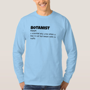 T-shirt Définition amusante du biologiste Plante