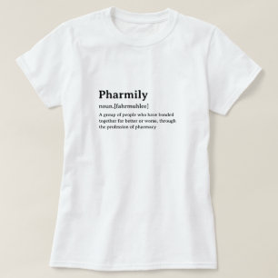 T-shirt Définition amusante du dictionnaire Pharmily