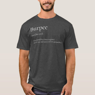 T-shirt Définition de Burpee