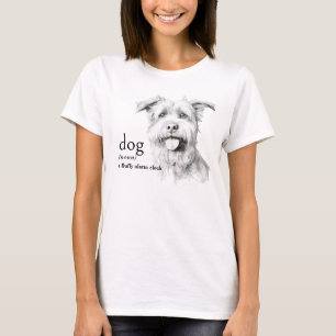 T-shirt Définition de dictionnaire pour DOG