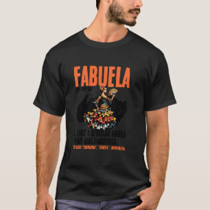 T-shirt Définition de Fabuela Abuela Fête des Mères Hispan