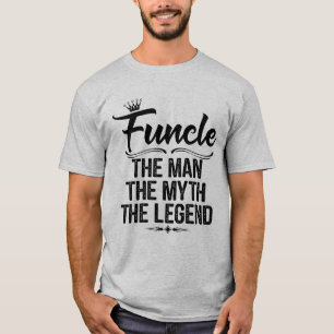 T-shirt Définition de Funcle l'homme la chemise de légende