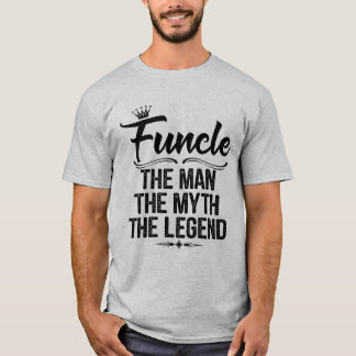 T-shirt Définition de Funcle l'homme la chemise de légende