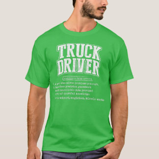T-shirt Définition de Funny Trucker Poison 3