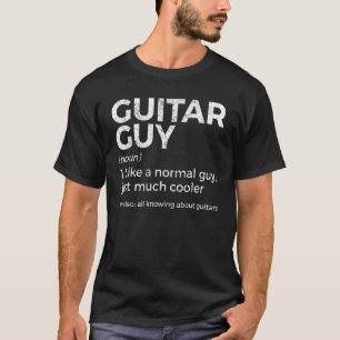 T-shirt Définition de Guitar Guy pour guitariste