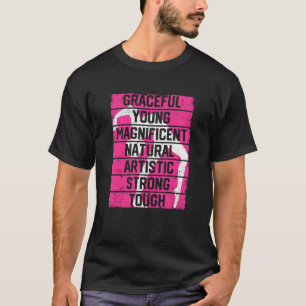 T-shirt Définition de gymnaste   Jeune Gracieux Magnifique