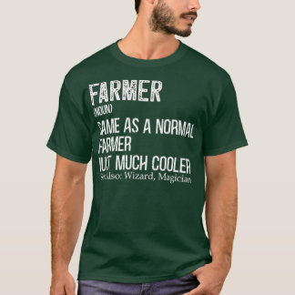 T-shirt Définition de l'agriculteur Conception pour l'agri