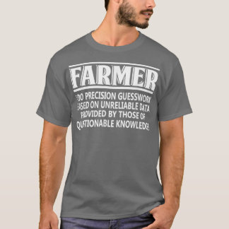 T-shirt Définition de l'agriculteur Drôle cadeau de l'agri