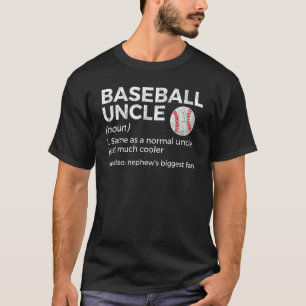 T-shirt Définition de l'oncle de baseball Le plus grand fa