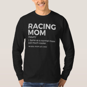 T-shirt Définition de maman de course pour les fêtes de vo