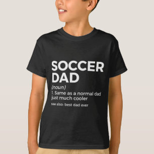 T-shirt Définition de papa de football drôle pour joueur d