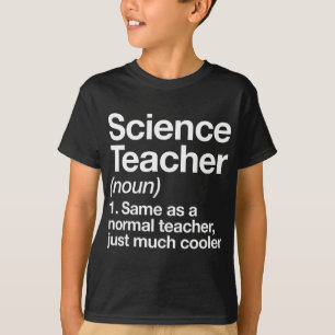 T-shirt Définition de professeur de science amusante Ck re