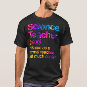 T-shirt Définition de professeur de sciences premier jour