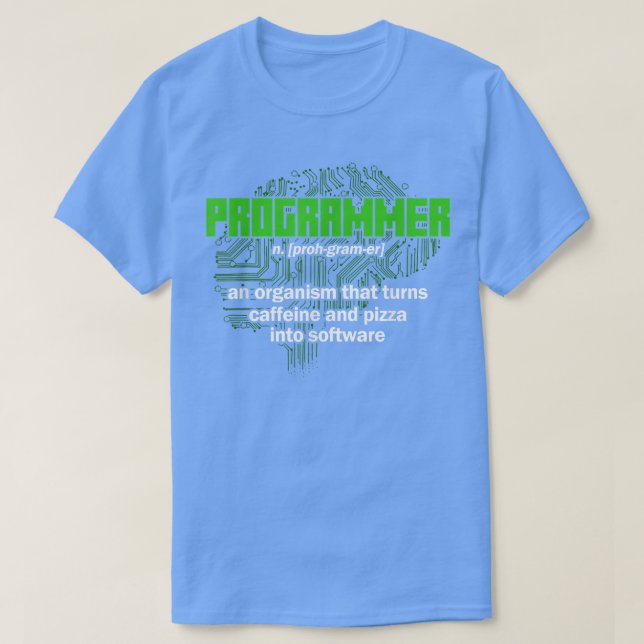 T-shirt Définition de programme Syntax Programme  (Design devant)