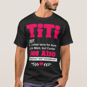T-shirt Définition de titi