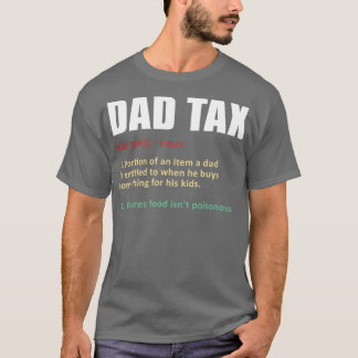 T-shirt Définition drôle de taxe papa