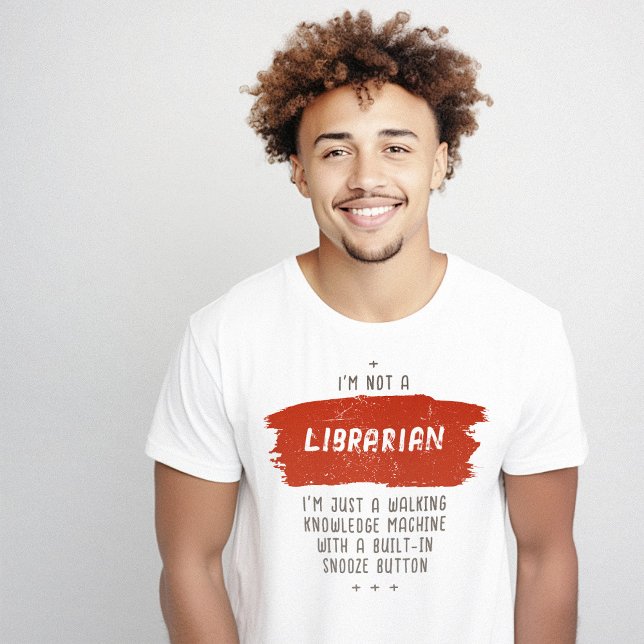 T-shirt Définition du bibliothécaire drôle (Librarian Definition Funny T-Shirt)