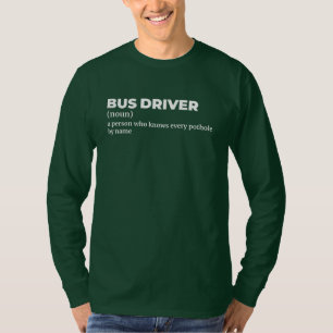 T-shirt Définition du conducteur d'entraîneur automobile T