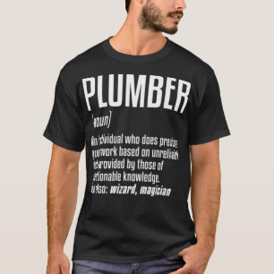 T-shirt Définition du plombier Cake de plombier drôles d
