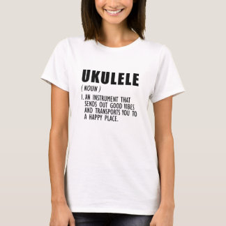 T-shirt Définition d'Ukulele