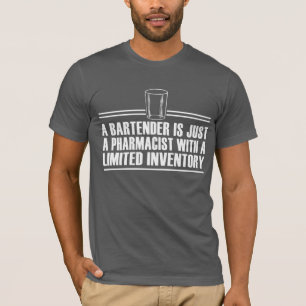 T-shirt Définition d'un barman