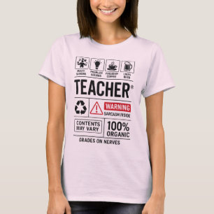 T-shirt Définition d'un professeur drôle — Multi-tâches