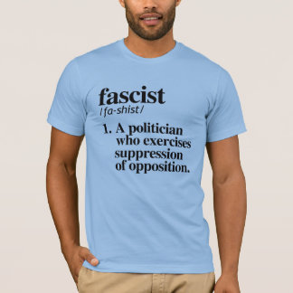 T-shirt Définition fasciste