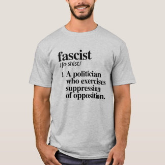 T-shirt Définition fasciste