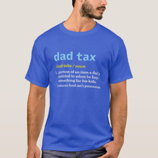 T-shirt Définition fiscale papa Hommes amusants
