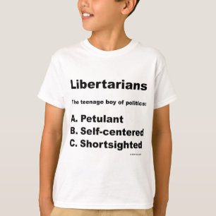 T-shirt Définition libertaire