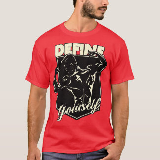 T-shirt Définition musculaire Bodybuilding Slogan